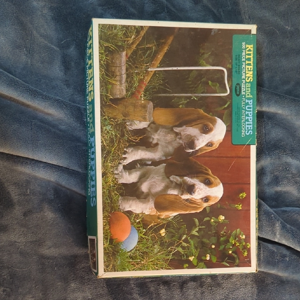 Kittens and Puppies Puzzle